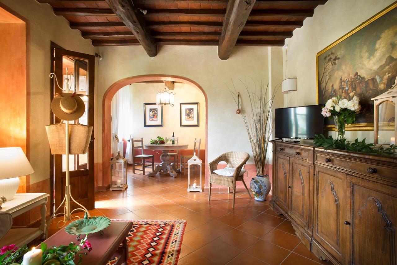 La Canonica Di Cortine Guest House Barberino Val d'Elsa ภายนอก รูปภาพ